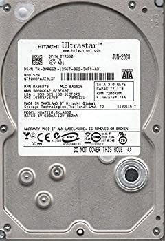 【中古-非常に良い】 hua721010kla330 PN 0?a36073 MLC ba2526 Hitachi 1tb SATA 3.5ハードドライブ