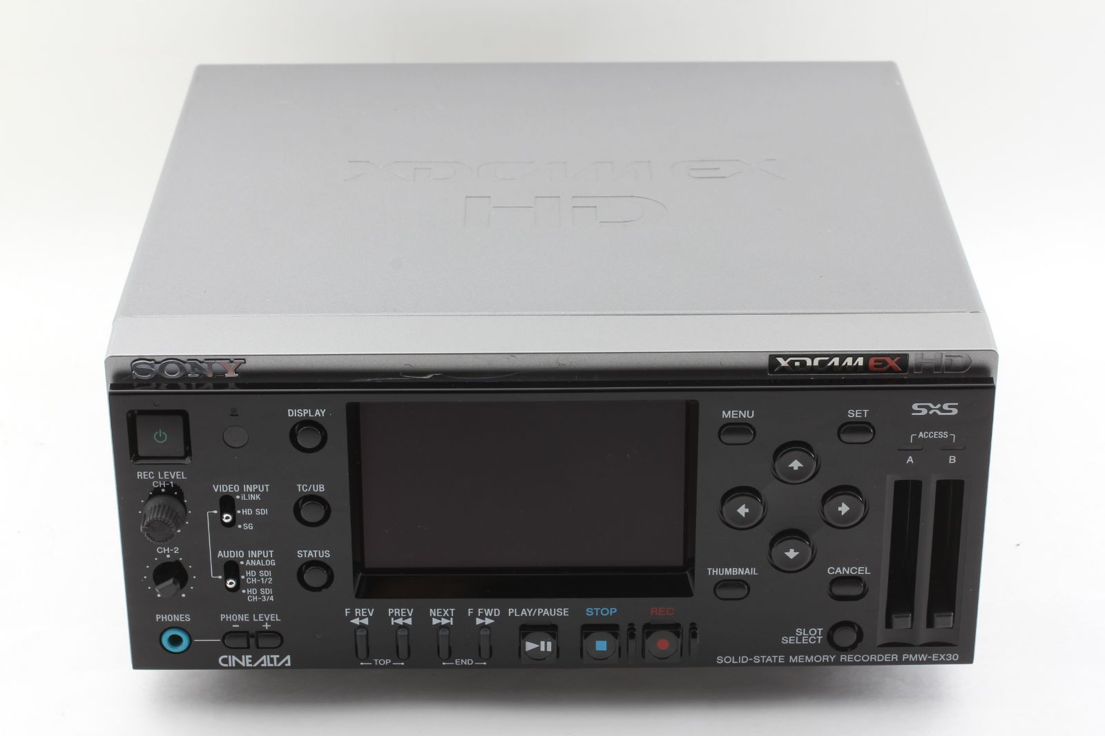 SONY PMW-EX30 XDCAM EXレコーダー32Gメモリーカード2枚付 Sony XDCAM