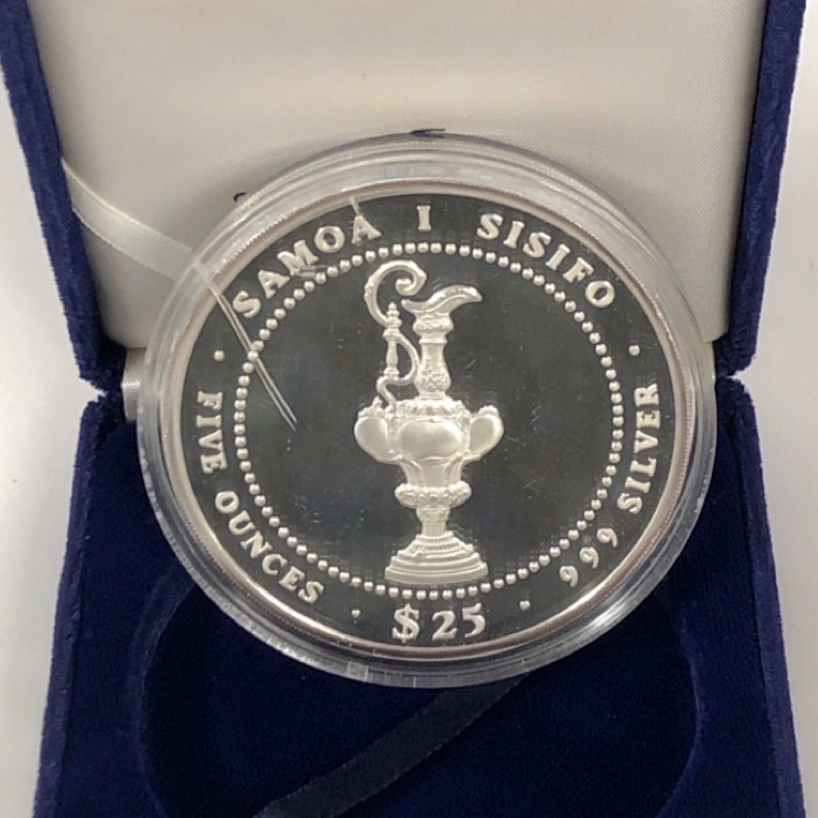 サモア　アメリカズカップ　10TALA銀貨　1オンス　1987年 1987 1/10 oz Gold American Eagle BU (MCMLXXXVII)