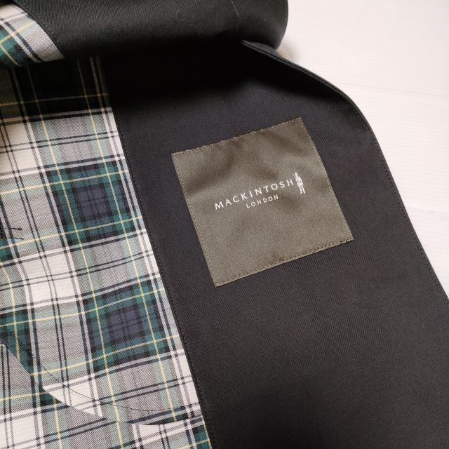 Mackintosh LONDON CHRYSTON 定価88000円 コットンチェック