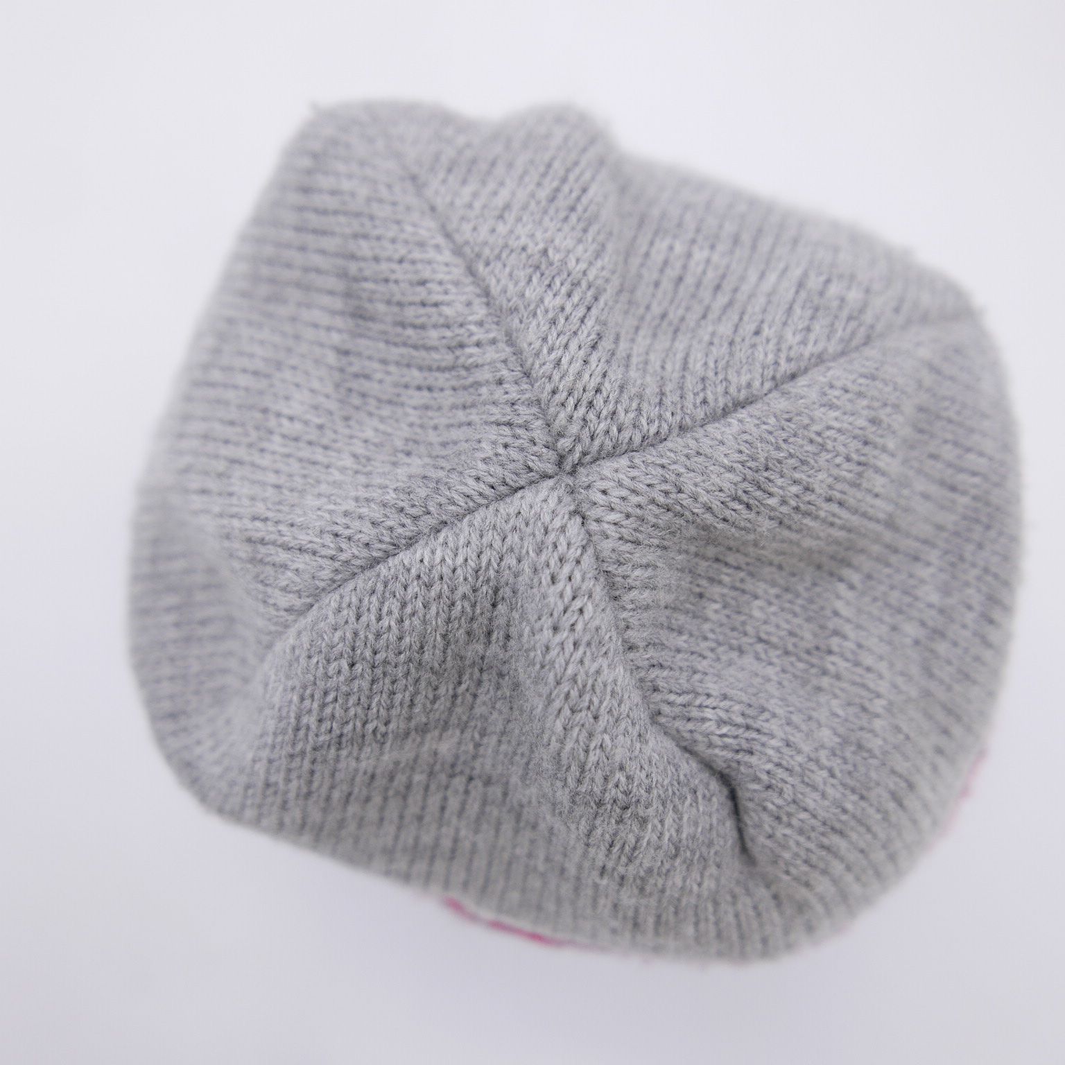 RECON リーコン ツバ付き ニットキャップ RECON リーコン ツバ付き 赤ライン ニットキャップ 帽子 ニット帽 GRAY