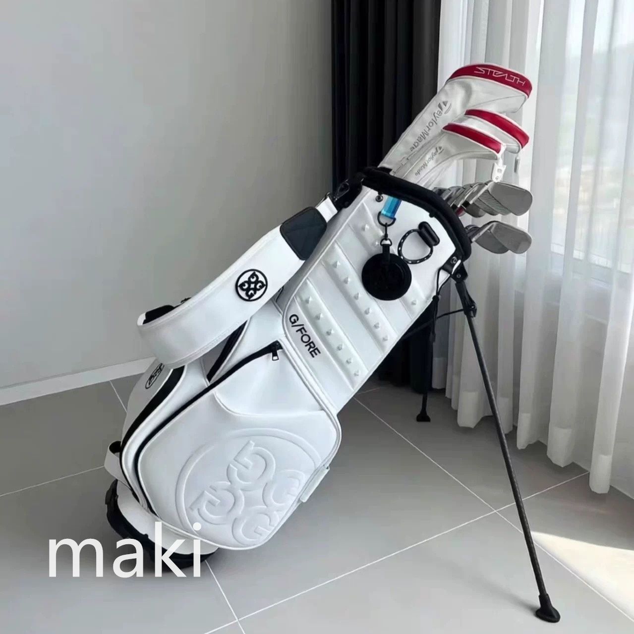 ジーフォア G/FORE ゴルフ 持て余さ キャディバッグ スタンド型