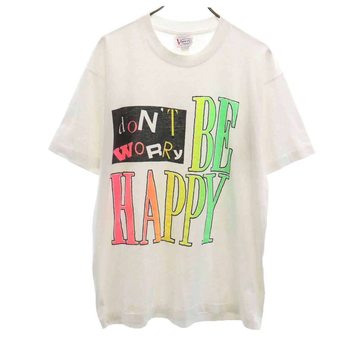 VARIETY 80s 90s オールド USA製 半袖 シングルステッチ Tシャツ free 