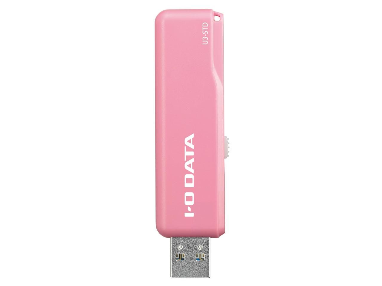 【新品・5営業日で発送】IODATA アイオーデータ USB 3.1 Gen 1(USB 3.0)／2.0対応 USBメモリー ピンク 128GB(U3-STD128GR／P)