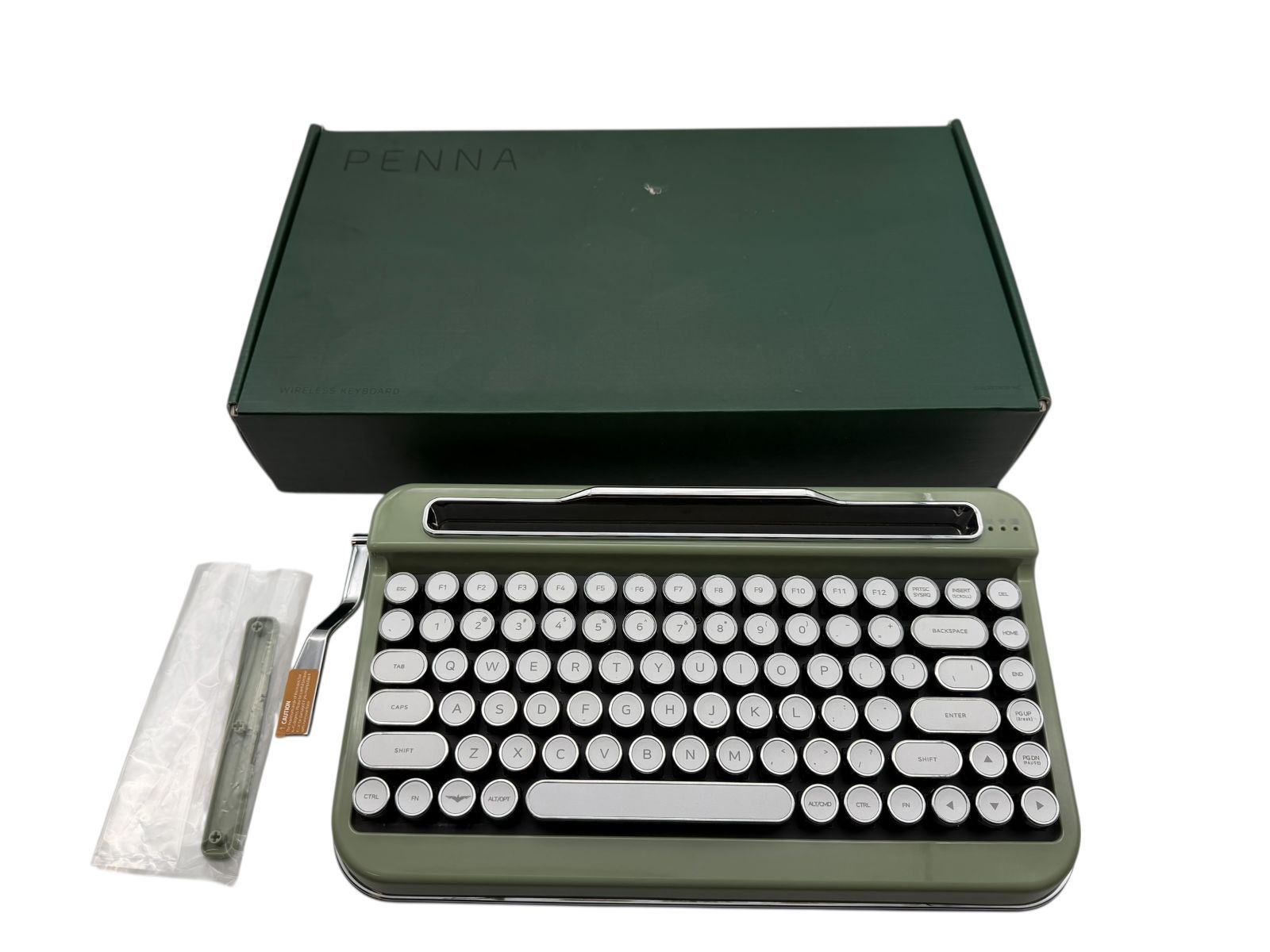 ELRETRON PENNA WIRELESS KEYBOARD ワイヤレスキーボード Bluetooth タイプライター風 ペナ