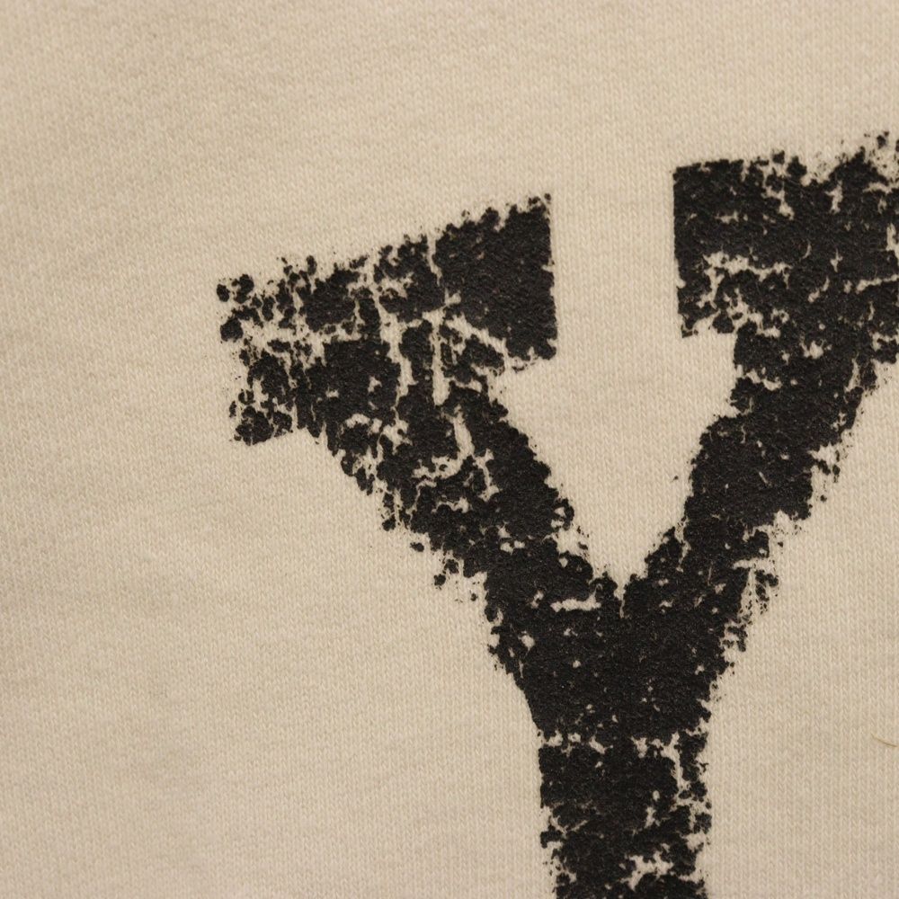 YSL アイボリー ロゴトレーナー YSL アイボリー ロゴトレーナー