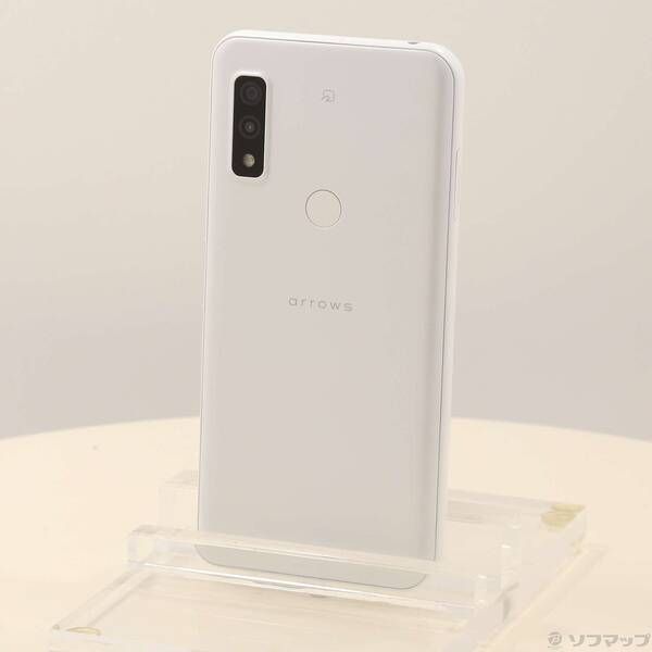 中古品〕 arrows We 64GB ホワイト FCG01 au SIMフリー【368