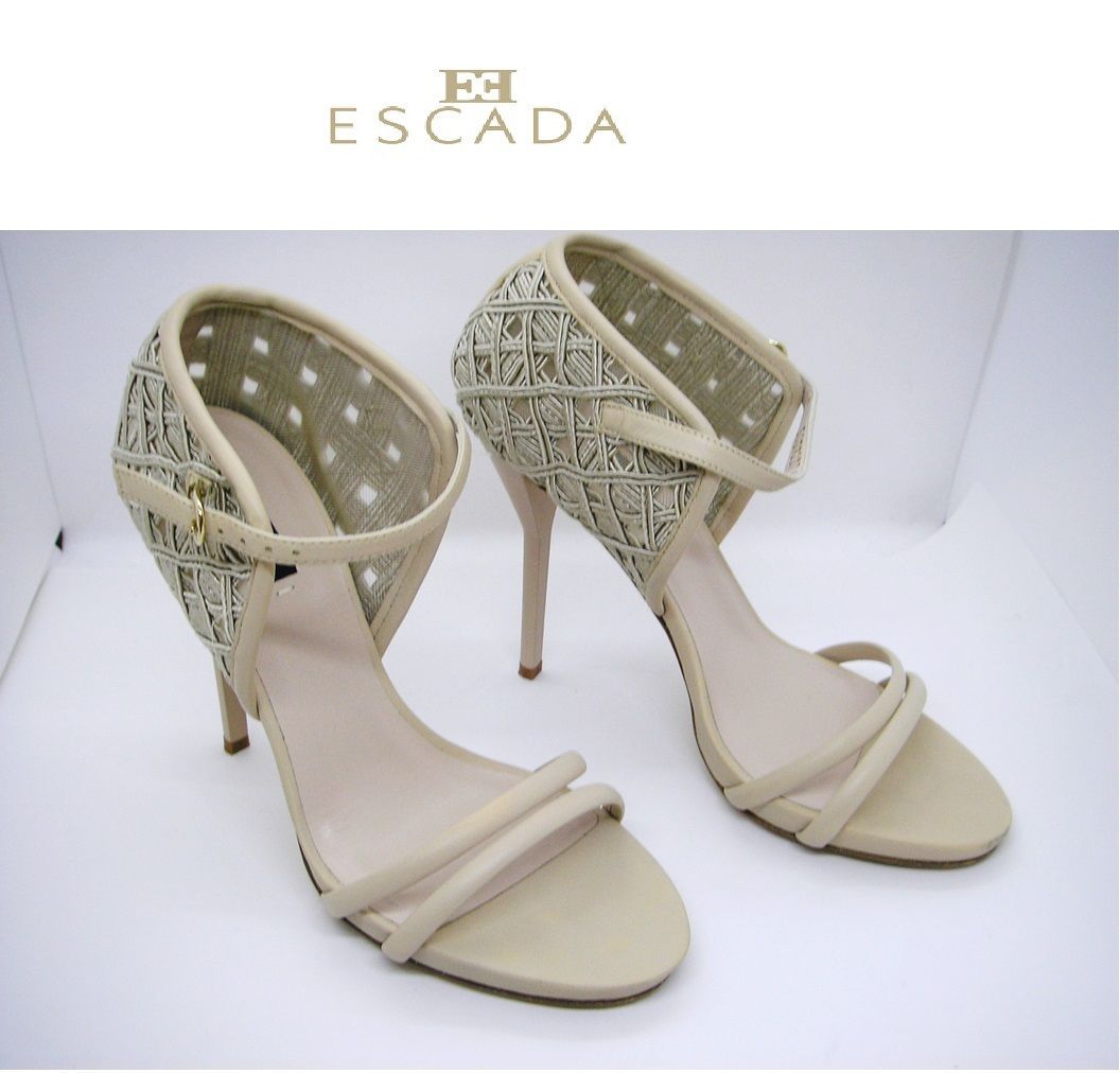 新品・B品 ESCADA（エスカーダ）フォーマルサンダル・パーティー用