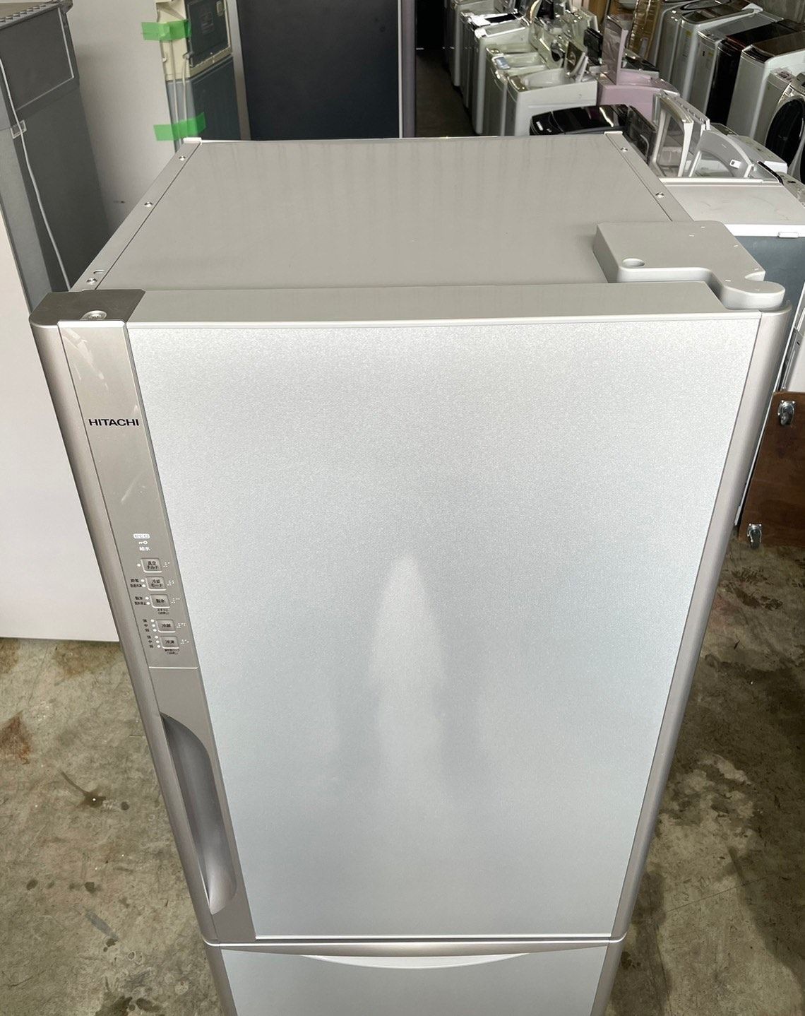 大阪限定配送★3ヶ月保証付き★冷凍冷蔵庫★2014年★日立★R-K370EV★R-858★365L★3ドア 大阪限定配送☆3ヶ月保証付き☆冷凍冷蔵庫☆2014年☆日立☆R-K370EV☆R