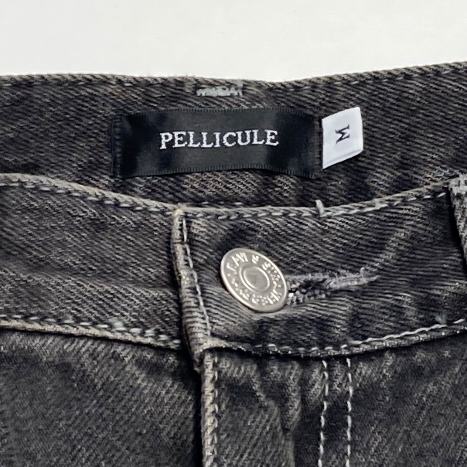 pellicule ペリキュール ストーン デニム 予約】stone-ag denim｜PELLICULE | ぺリキュール