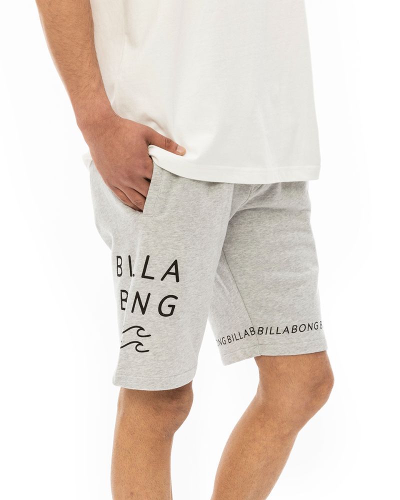 2024春夏 新品【BILLABONG/ビラボン】LOGO PRINT SHORTS ウォークパンツ/ショートパンツ GRH メンズ BE011-605