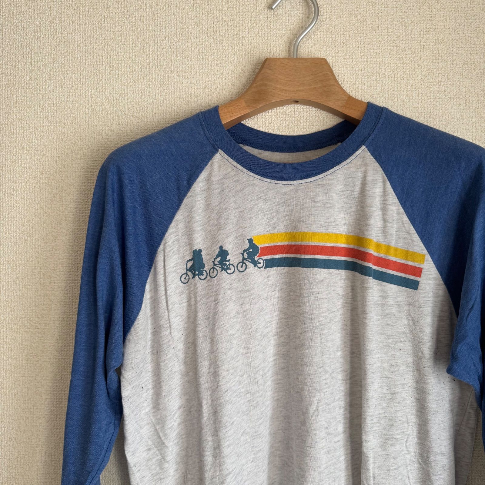 ストレンジャーシングス 七分袖 ラグラン Tシャツ L - メルカリ