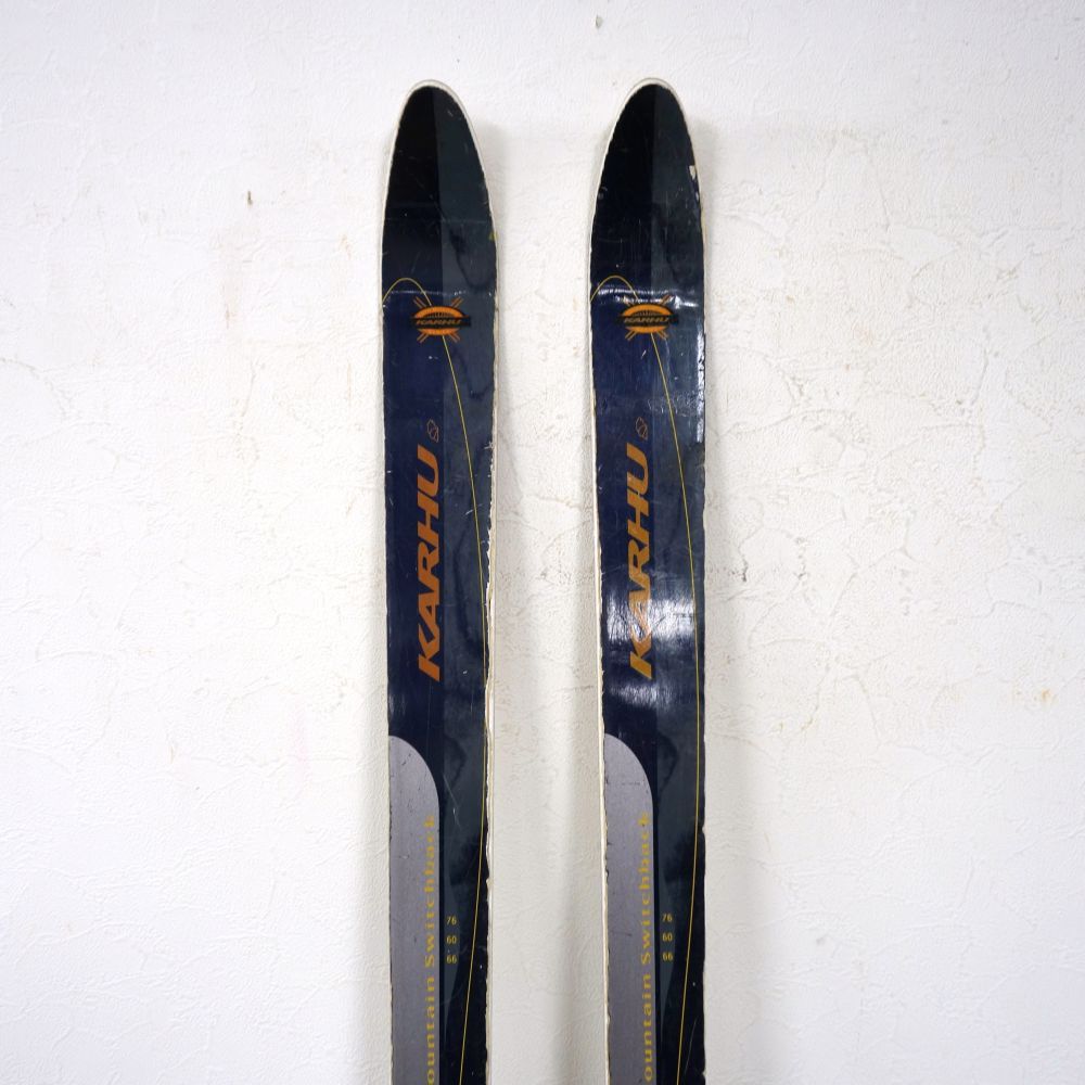 カルフ KARHU 10th mountain switch back 188cm ステップソール ビンディング VOILE 3pin テレマーク スキー アウトドア カルフ KARHU 10th mountain switch back 188cm ステップソール