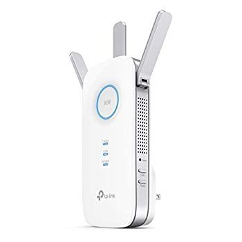 【中古】TP-Link WiFi 無線LAN 中継器 RE450 11ac 1300+450Mbps ハイパワー コンセント直挿し ブリッジ APモード付き