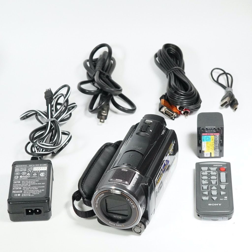 SONY ソニー HDR-CX550V ブラック 動作OK 返金保証 /1834