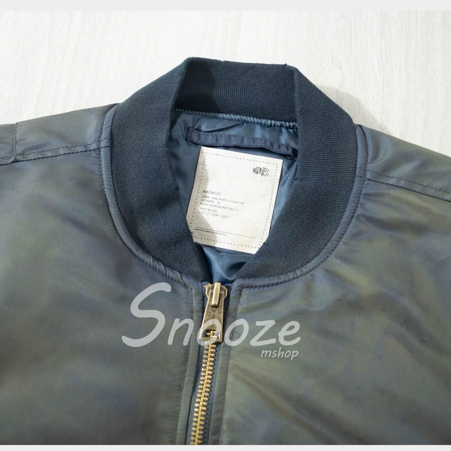 ジャケット・アウター MADNESS MA-1 FLIGHT BOMBER JKT MADNESS - 【ラスト1点-サイズM】 MADNESS VINTAGE MA-1 FLIGHT