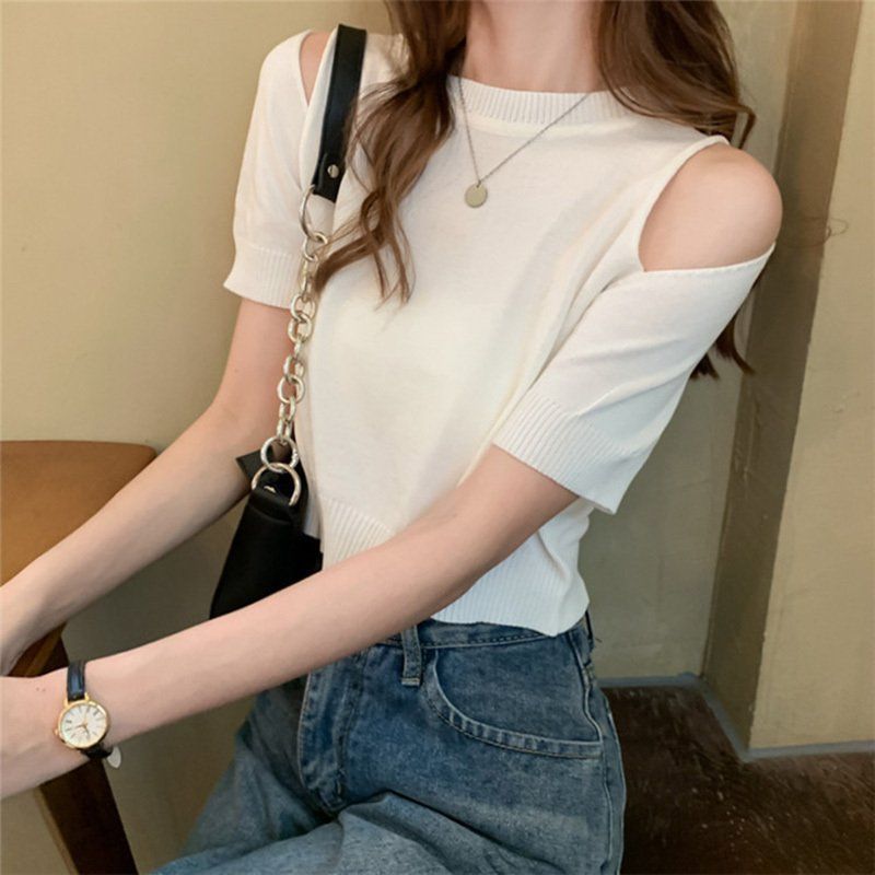 韓国 原宿系 レディース ファッション 肩出し オフショルダー 半袖 Tシャツ カットソー カラフル ダンス 衣装 派手 カワ な 服 個性的 かわいい 楽天市場】韓国 原宿系 レディース ファッション 肩出し オフ