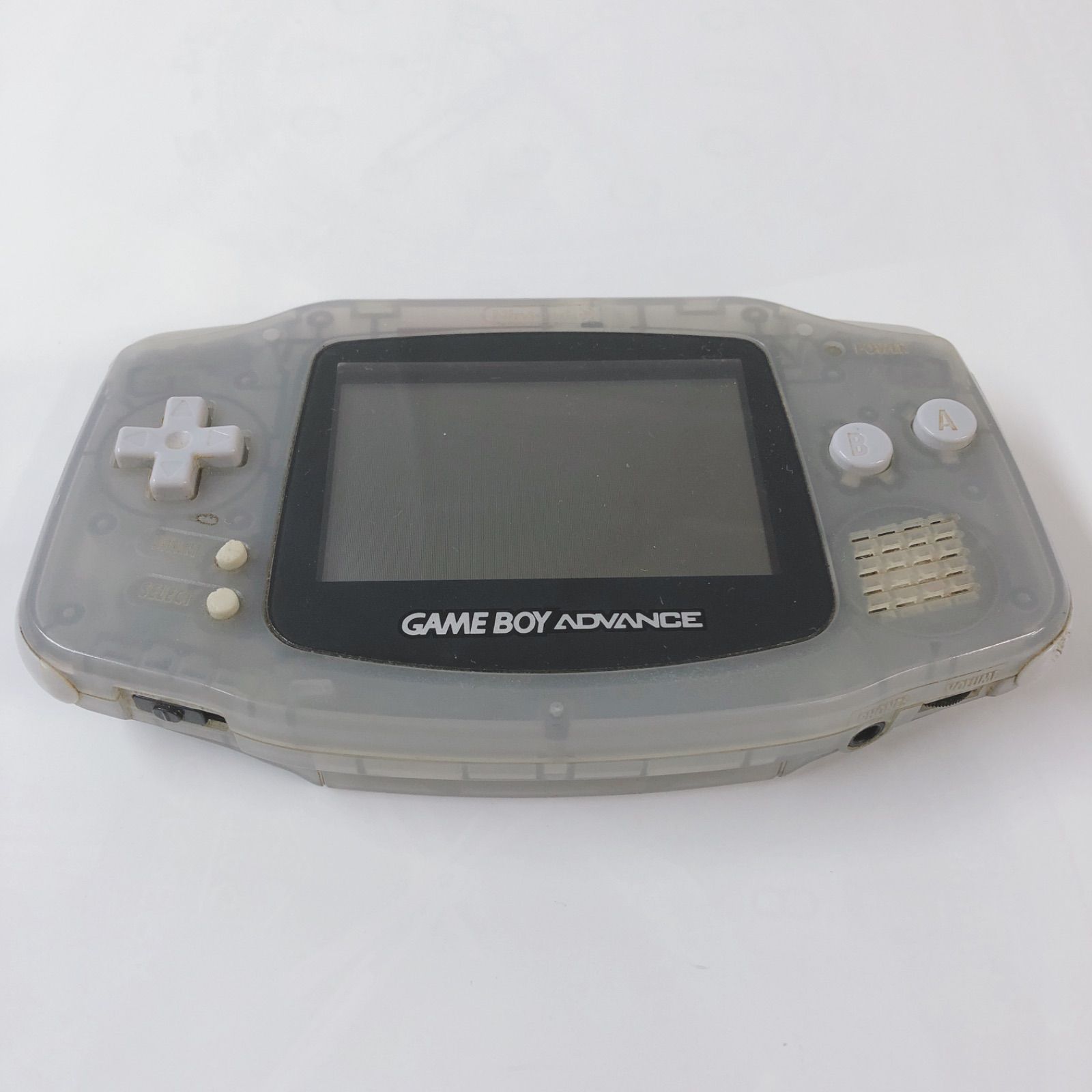 【ジャンク品】ゲームボーイアドバンス クリア 本体のみ