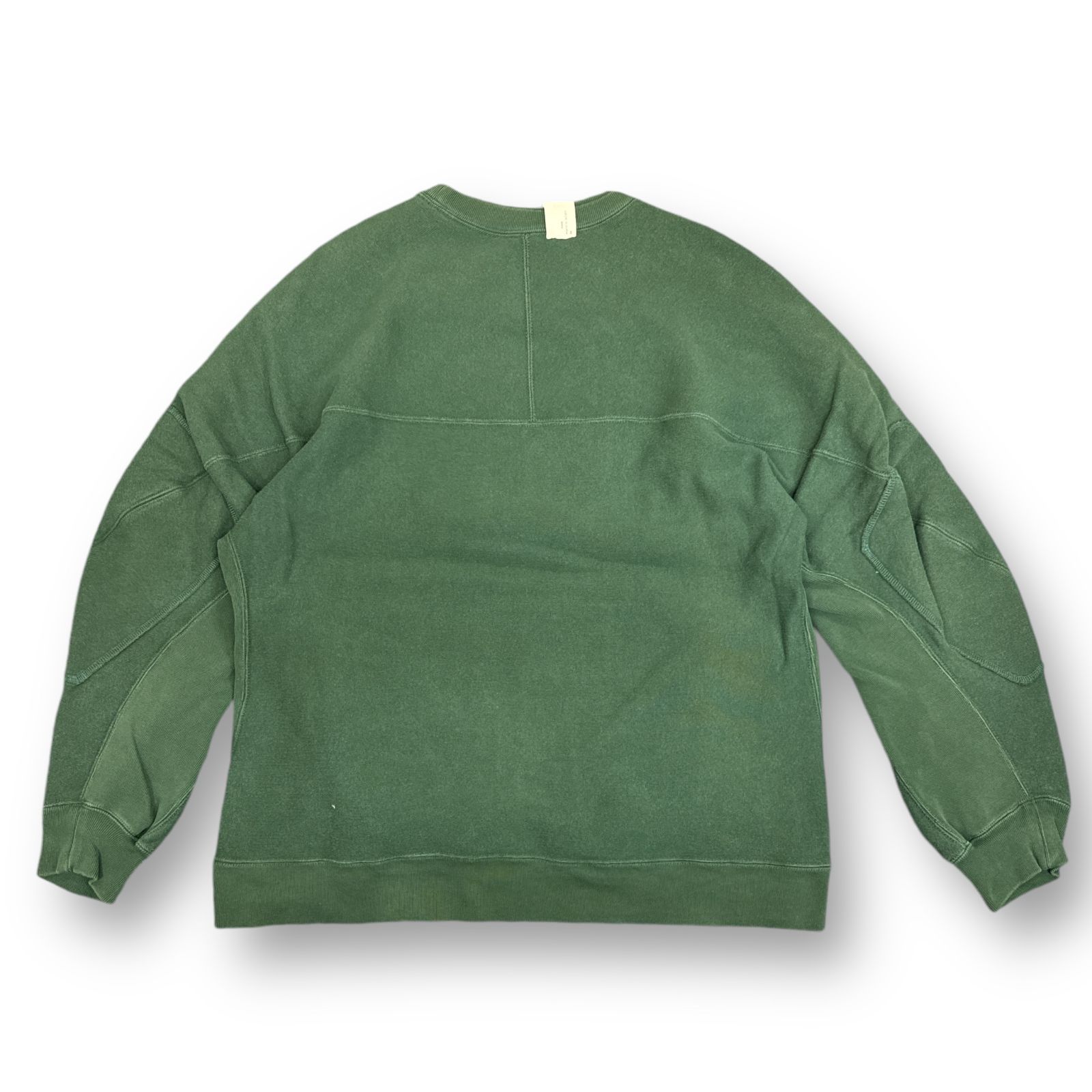 定価31900円 N.HOOLYWOOD × CHAMPION 22AW NEW WEAVE REVERSE WEAVE CREWNECK  SWEATSHIRT リバースウィーブ スウェット エヌハリウッド チャンピオン コラボ グリーン XL C8-W047 - メルカリ