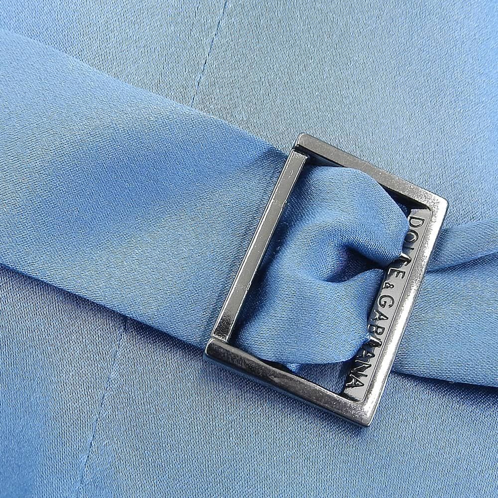 超美品 ドルチェ&ガッバーナ 現行黒タグ SARTORIA シルク混ウール 3  