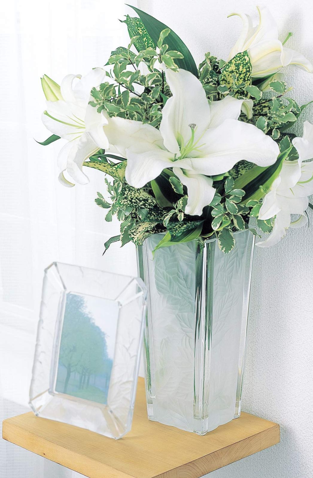 ガラス　フラワーベース 迅速発送】東洋佐々木ガラス フラワーベース 約13.5×29.9×13.5cm