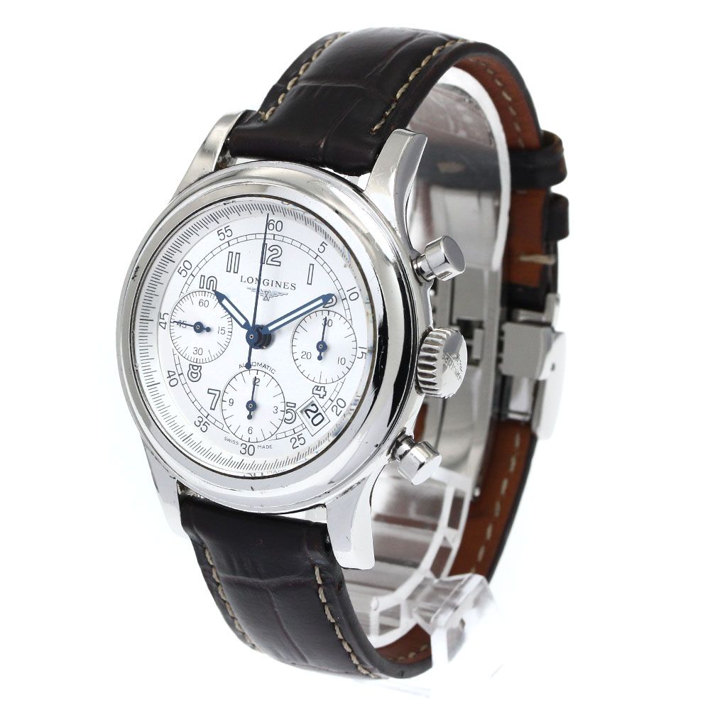 ロンジン LONGINES L2.745.4 ヘリテージ 1951 デイト クロノグラフ  