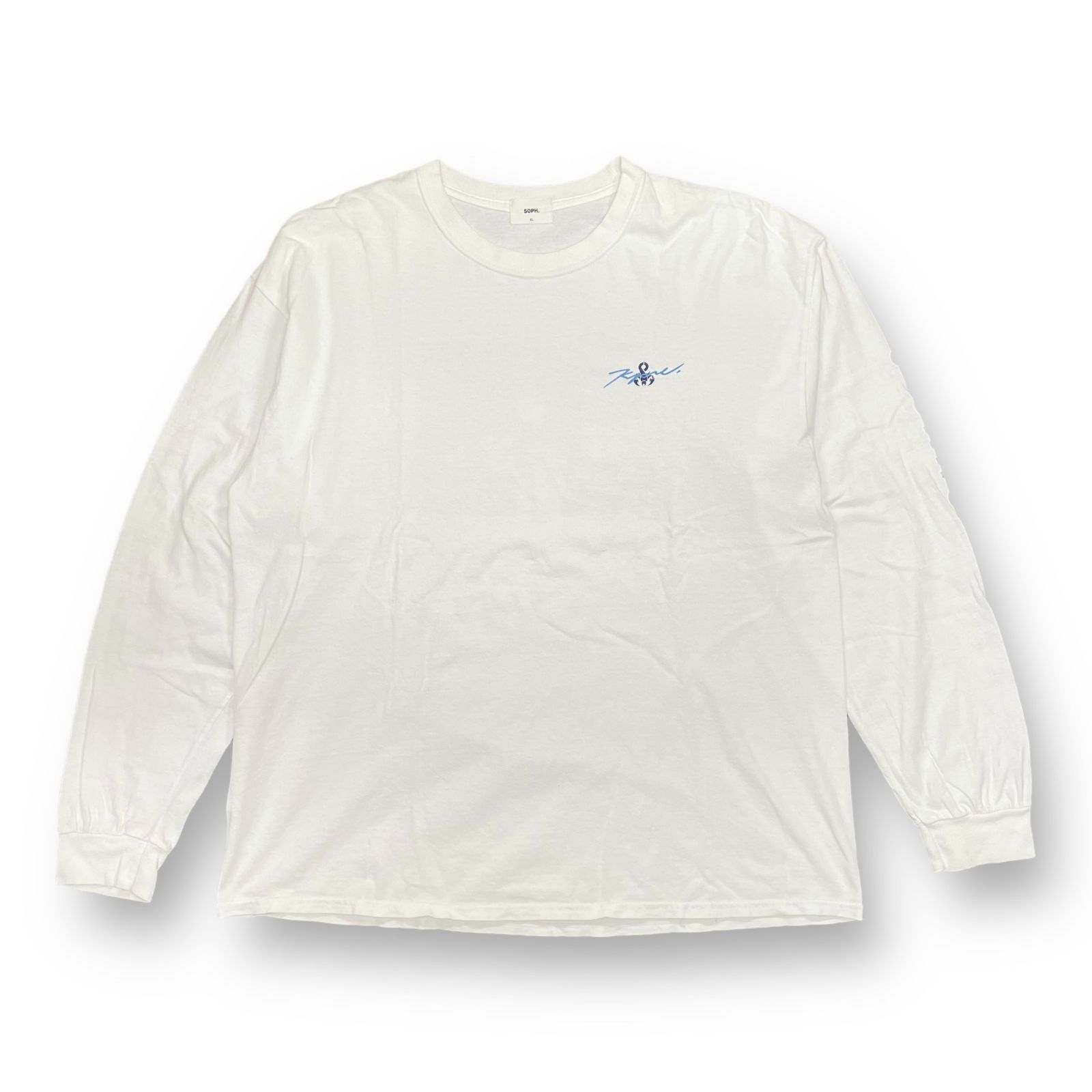 定価11000円 SOPHNET. 20SS KYNE TOKYO 2 L/S TEE キネ コラボ プリント カットソー Tシャツ ソフネット  ホワイト XL 55075A - メルカリ