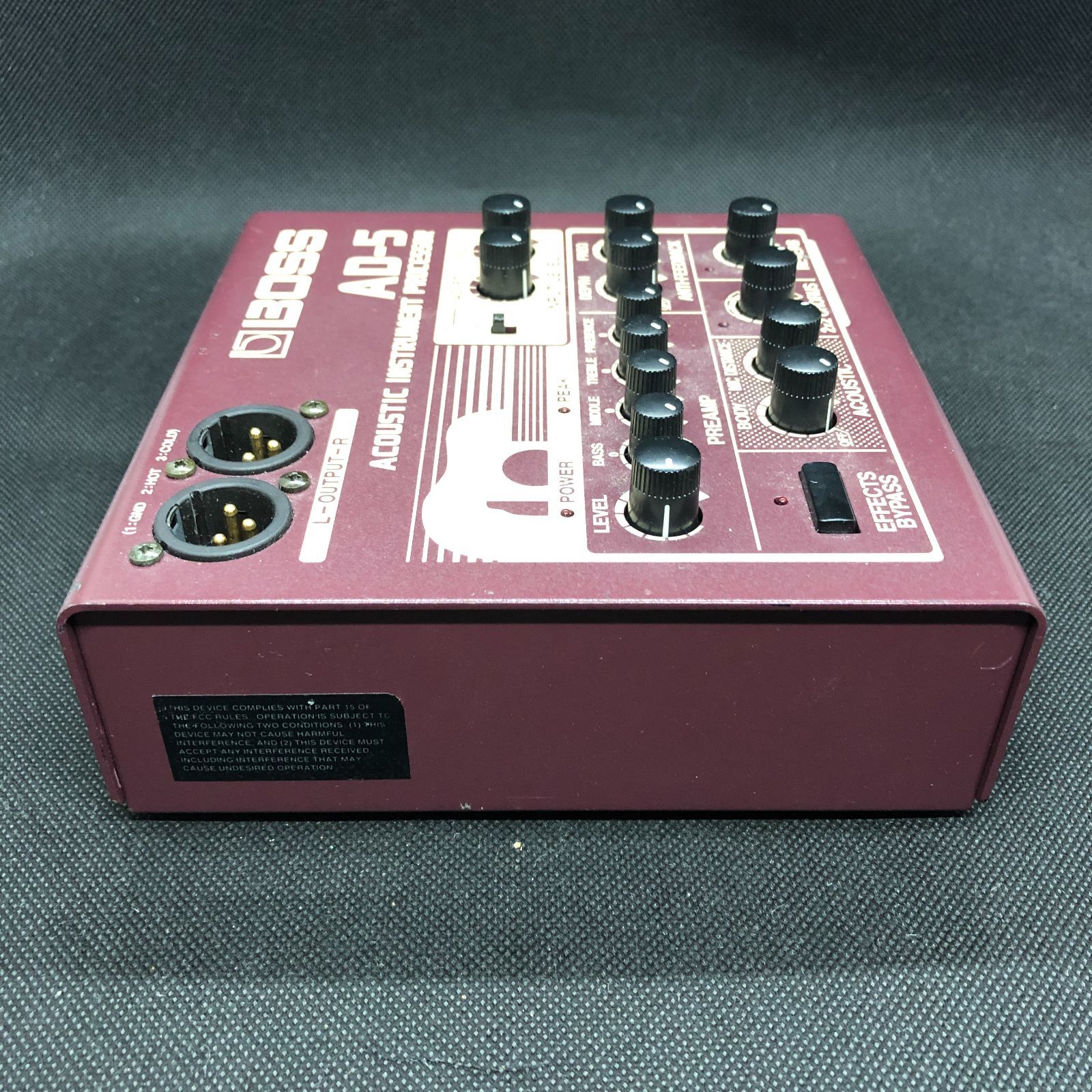 BOSS AD-5 Acoustic Instrument Processor BOSS AD-5 動作品】ボス