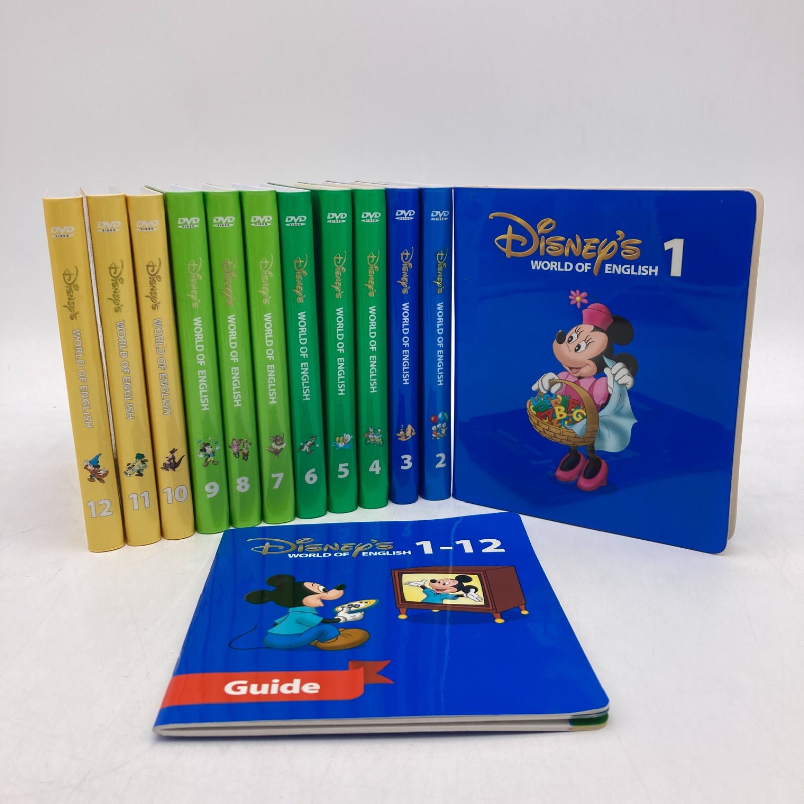 9冊セット ディズニー 英語 朗読 CD ワールドファミリー 英語絵本