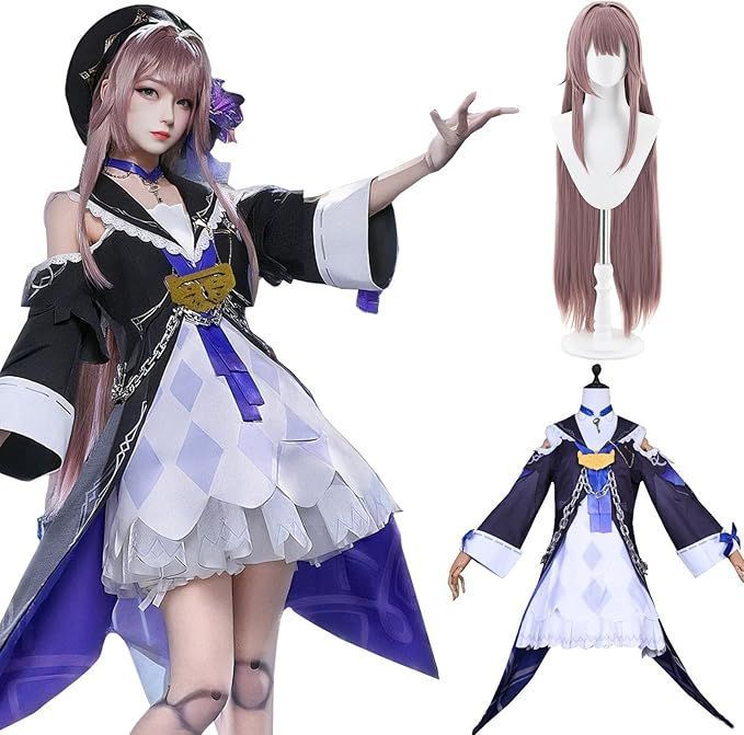 崩壊 スターレイル ヘルタ コスプレ衣装 コスチューム フルセット ウィッグ付き 仮装 変装 ハロウィン クリスマス 文化祭 学園祭 イベント 撮影用 誕生日 プレゼント