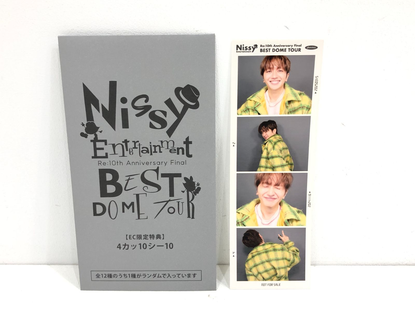 小牧店】Nissy 4カッ10シー10 EC限定 【PT353-1444