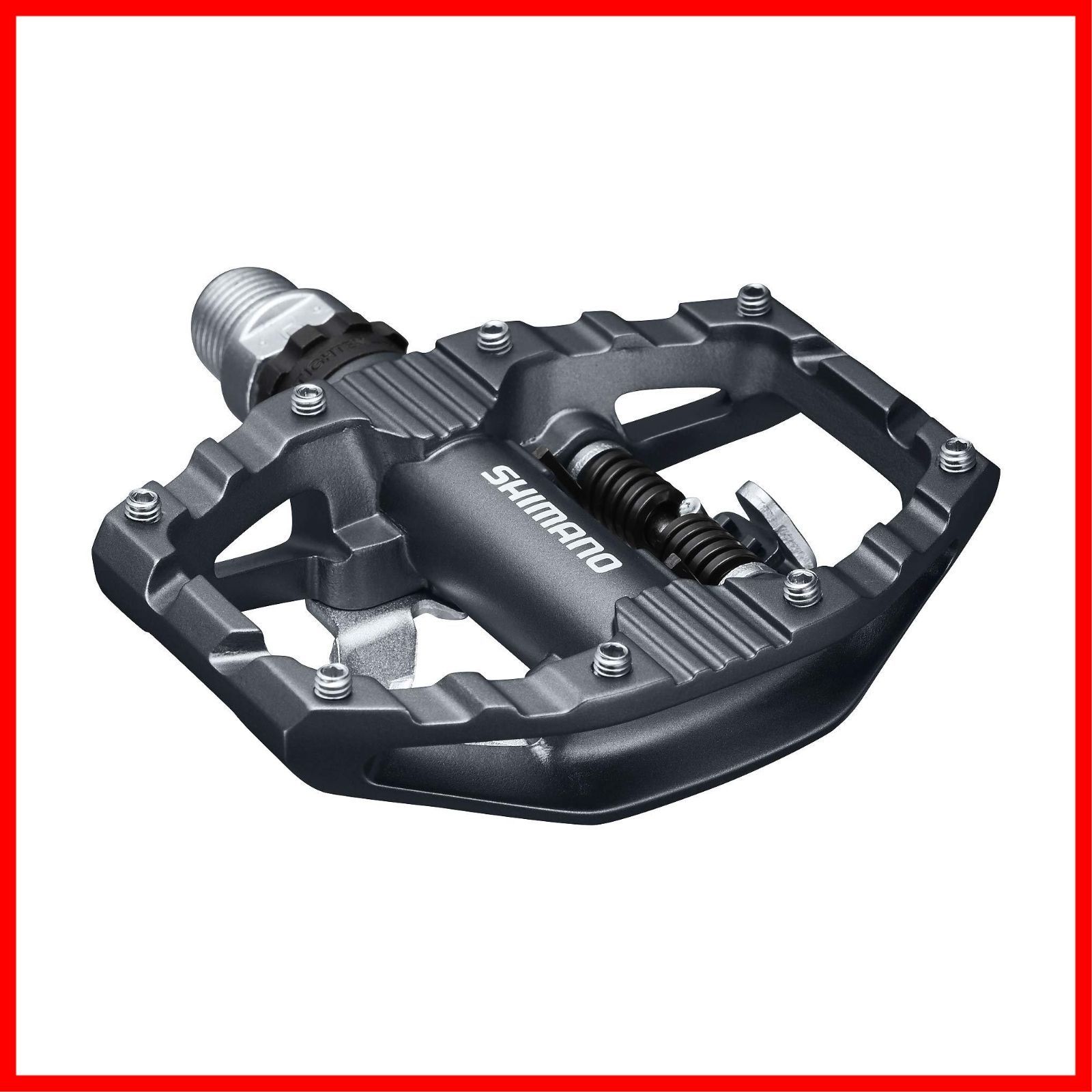 【在庫処分】シマノ(SHIMANO) ペダル(SPD) PD-EH500 トレッキング 片面SPD/片面フラット SM-SH56クリート付属 EPDEH500