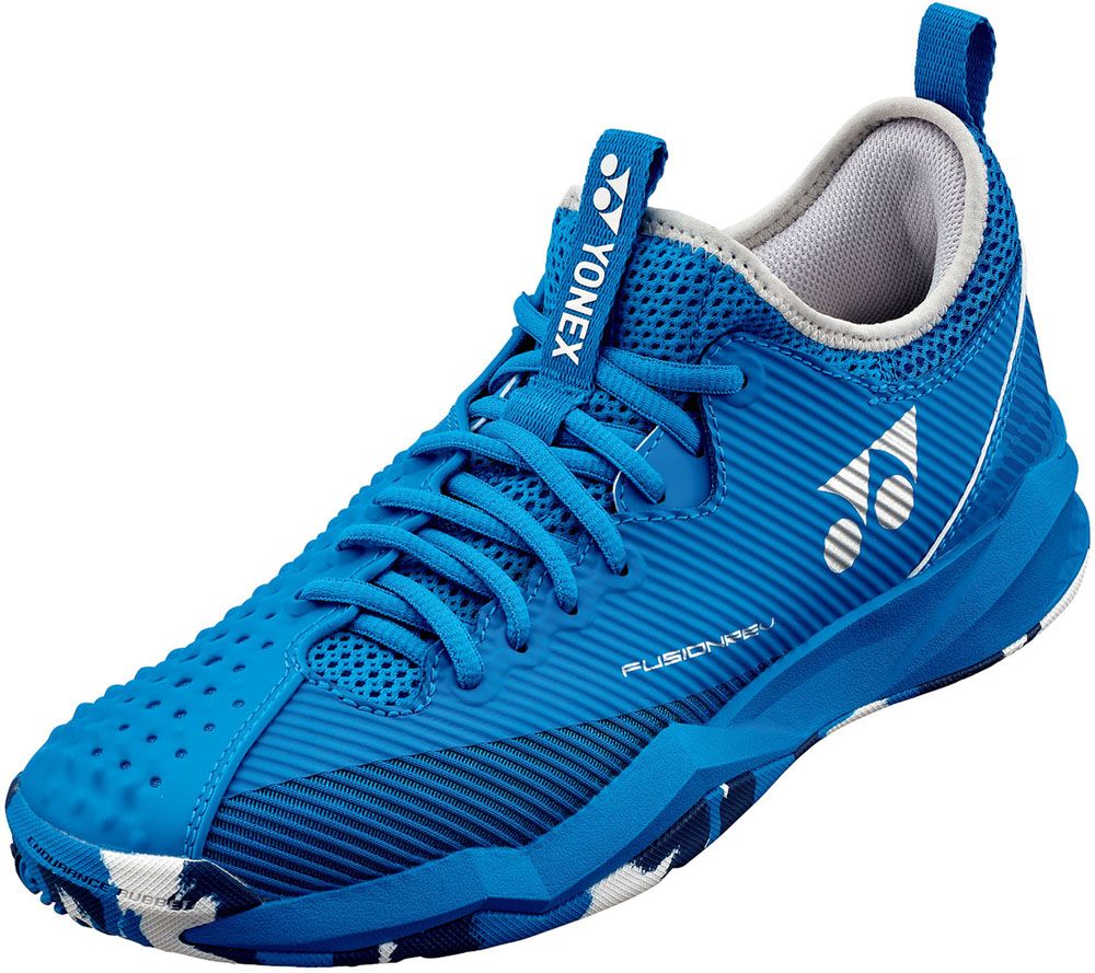 ヨネックス YONEX テニス ソフトテニスシューズ クレー・砂入り人工芝コート用 パワークッションフュージョンレブ4ウィメンGC  SHTF4LGC 425 ディープスカイ