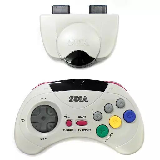 SEGA - 【MD】セガ コードレスパッドセット、コードレスパッド セガサターン『コードレスパッドセット』 | BEEP