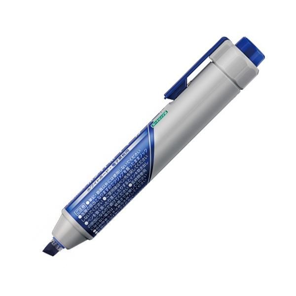 まとめ ぺんてる ノック式ハンディ ホワイトボードマーカー 太字平芯 青 MWXN6M-C 1本 ×50セット