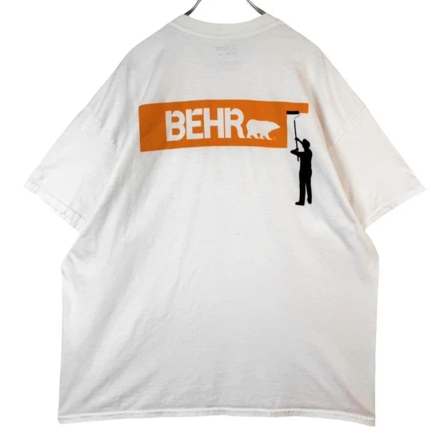 オフホワイトtシャツ ヴィンテージペイントロゴTシャツ （ヴィンテージ加工カレッジロゴプリントオーバーサイズ半袖Tシャツ（Tシャツカットソー）｜MONO-MART（モノマート）のファッション通販  - ZOZOTOWN）