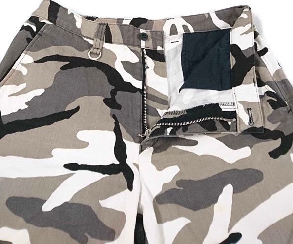 UNIFORM EXPERIMENT 17SS 品番 UE-170015 CAMOUFLAGE SHORTS (PYTHON PATCH) 迷彩 コットン ショーツ サイズ3 正規品 / A9766