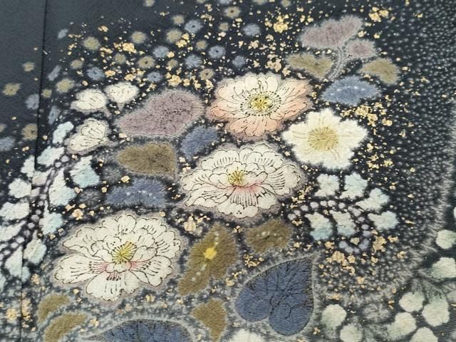 平和屋着物○吉乃一廉 幻の辻が花 訪問着 金彩 正絹 逸品 CAAT7104vf