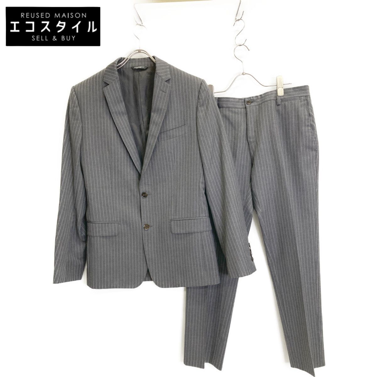 ドルチェ&ガッパーナ D&G ピンストライプパンツスーツセットアップ