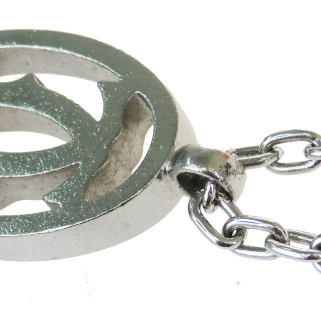 美品 カルティエ 2Cロゴ キーホルダー T1220148 シルバー 箱⁄保存袋