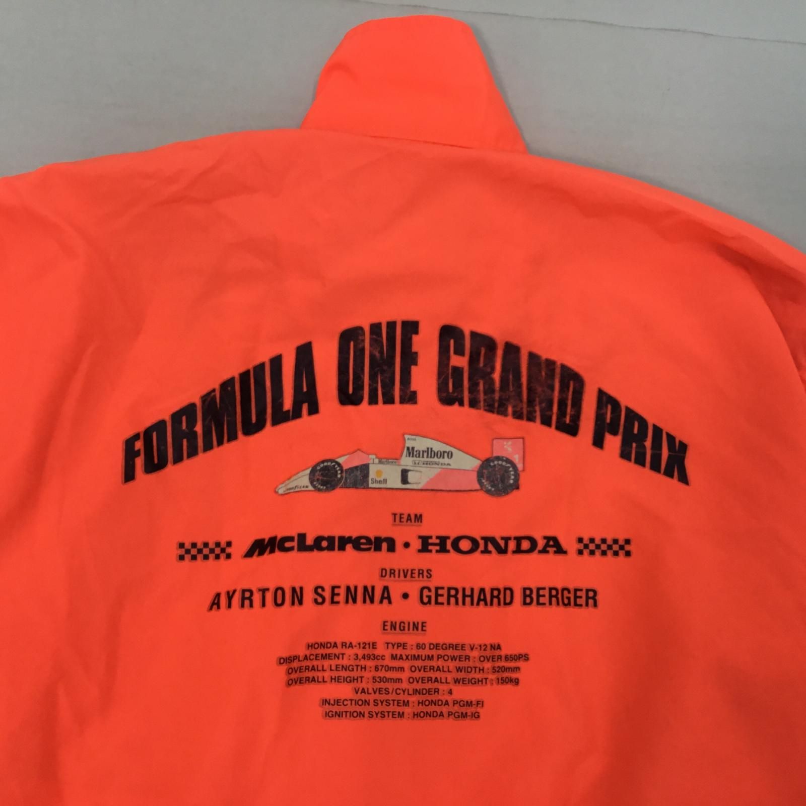 F1 HONDA McLaren ジャケット Mclaren Honda F1 Soft Shell Jacket Racing XS | eBay