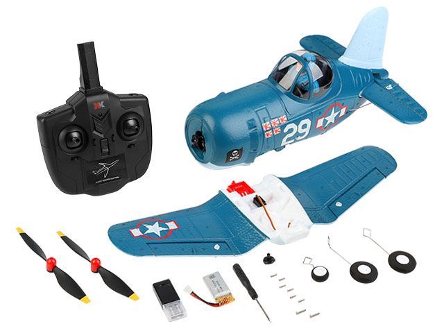 XK A500 QF4U コルセア　ラジコン飛行機 Amazon | WL Toys XK A500 F4U Corsair 2.4GHz 4CH 3D 6軸