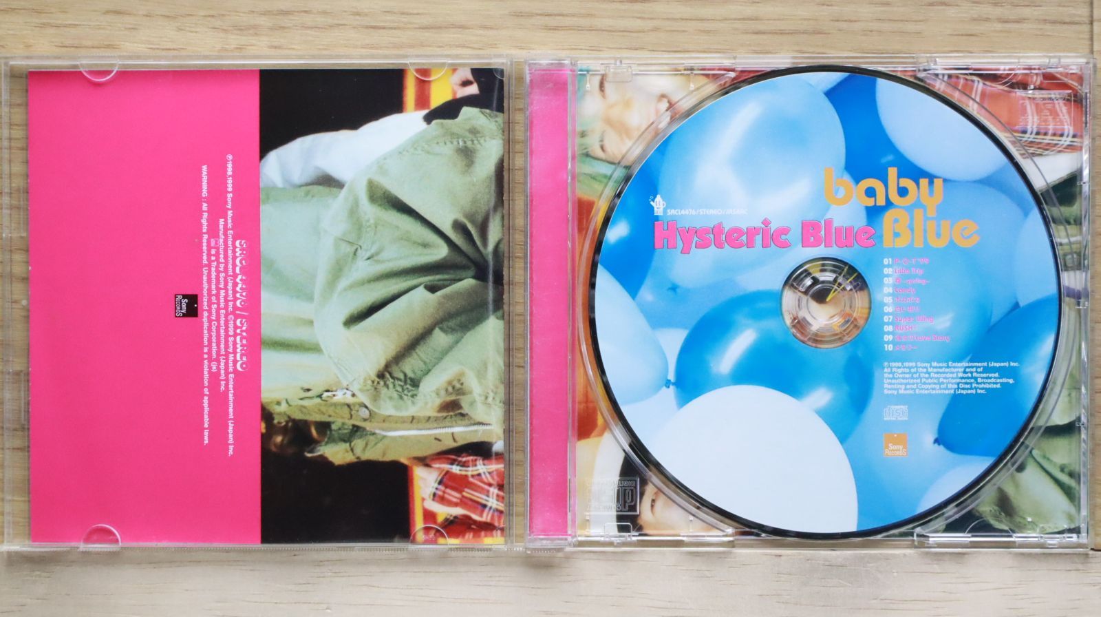 国内盤CD☆ヒステリック・ブルー/Hysteric Blue□ baby Blue