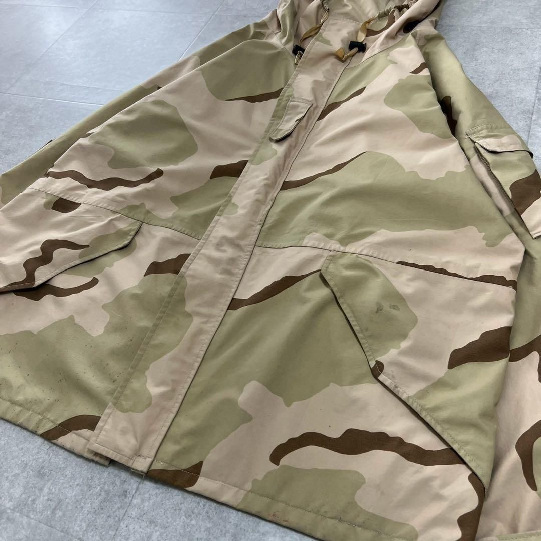 アメリカ軍　ecwcs ゴアテックスパーカー　3C デザートカモ　実物　XL-R アメリカ軍 ecwcs ゴアテックスパーカー 3C デザートカモ 実物 XL-R