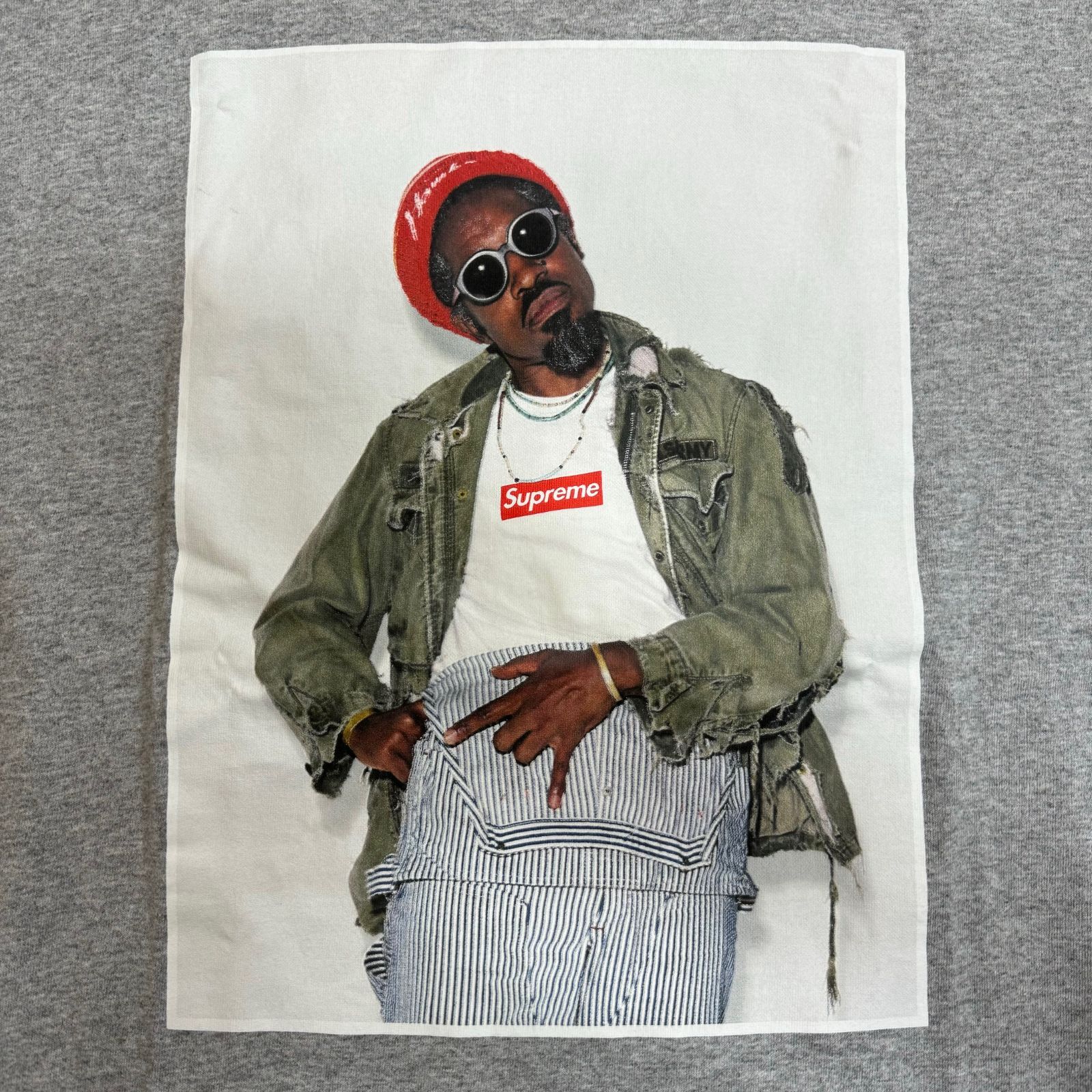 国内正規 美品 SUPREME 22AW Andre 3000 Tee アンドレ スリー 