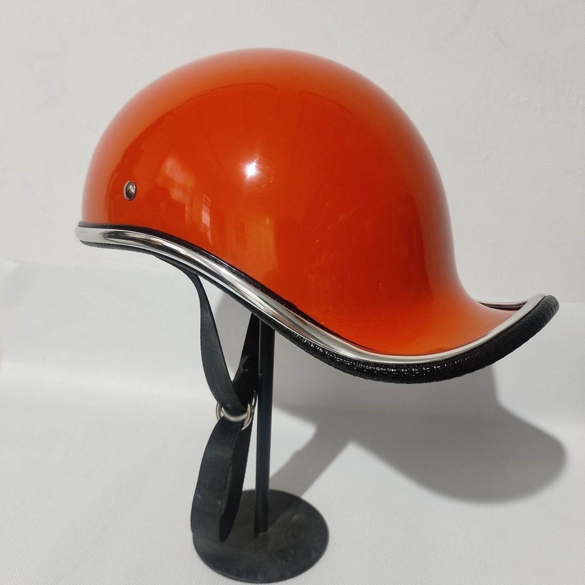 レトロ風 ハーフヘルメット（全10色）ヴィンテージ半キャップ 半ヘル 