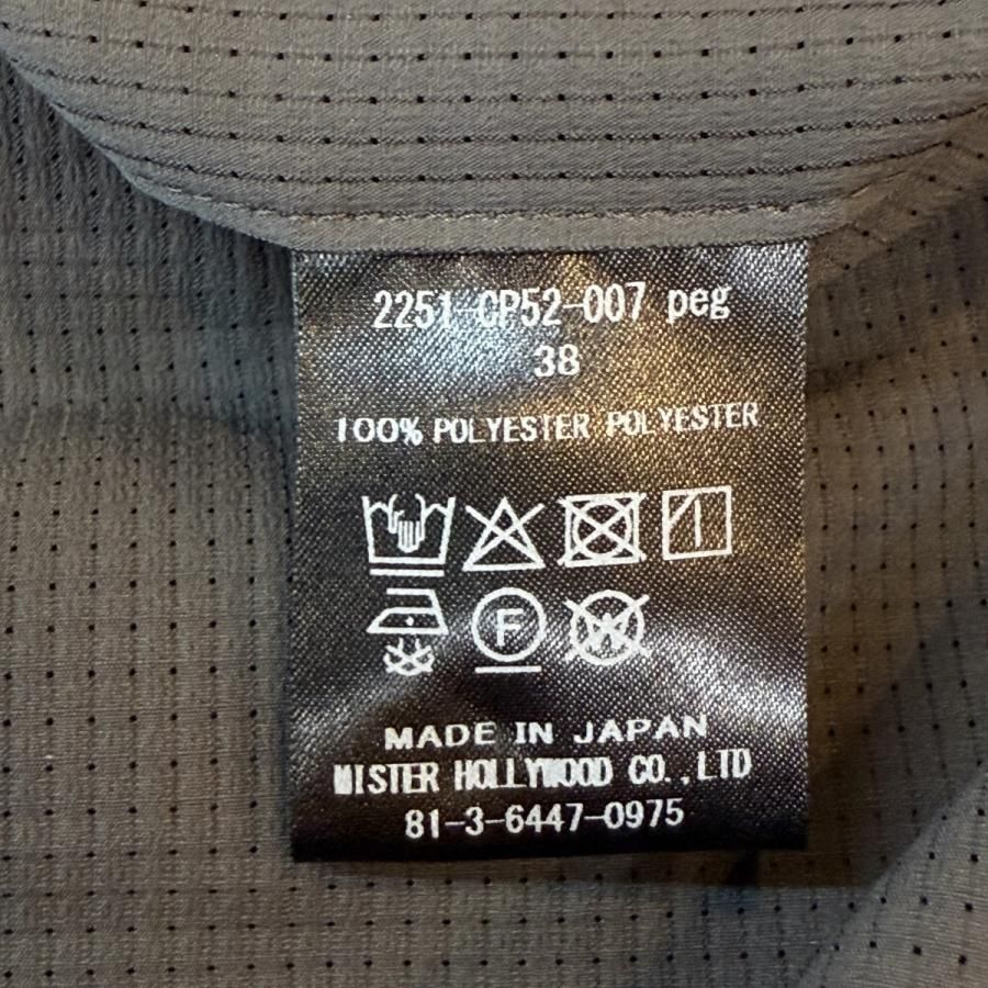 美品】サイズ38 エヌハリウッド N．HOOLYWOOD 25SS／ HALF PANTS
