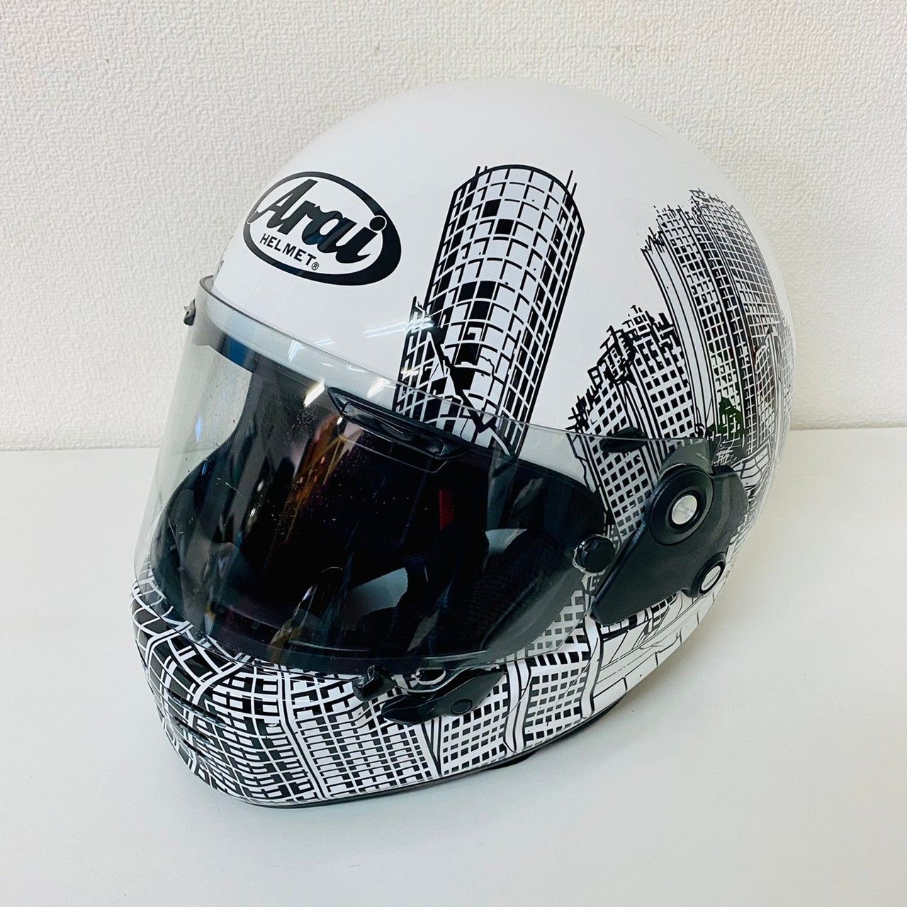 F】Arai RAPIDE-NEO ROARS ヘルメット 中古品 バイク アライラパイド