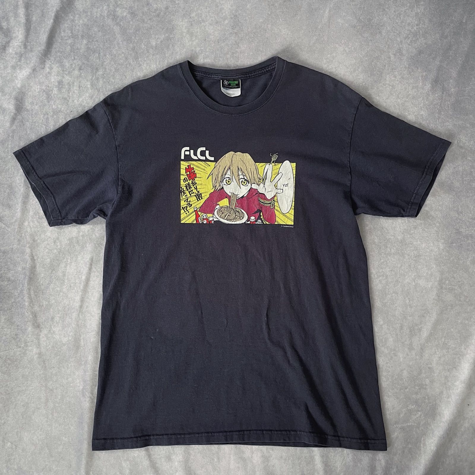90s Tシャツ FLCL フリクリ アニメ ヴィンテージ エヴァンゲリオン