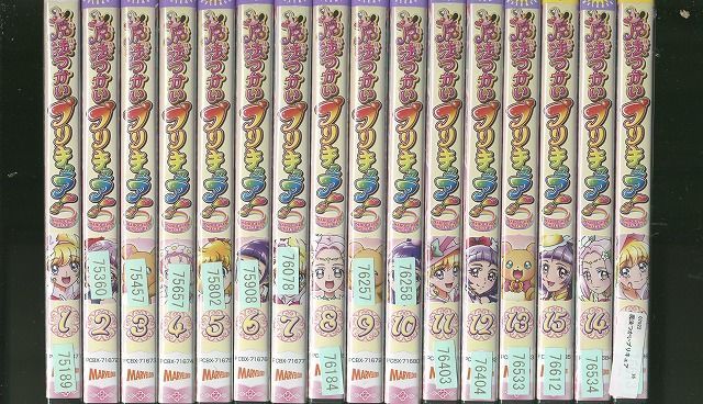 DVD 魔法つかいプリキュア! 全16巻 ※ケース無し発送 レンタル落ち 